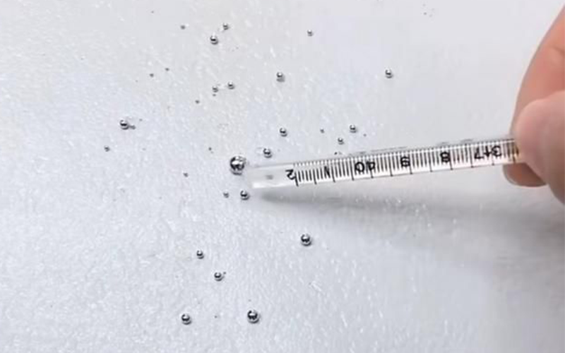 体温计水银突破怎么办？？？？？