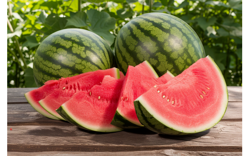 Eating watermelon safely in summer helps you stay away from the heat and maintain good health